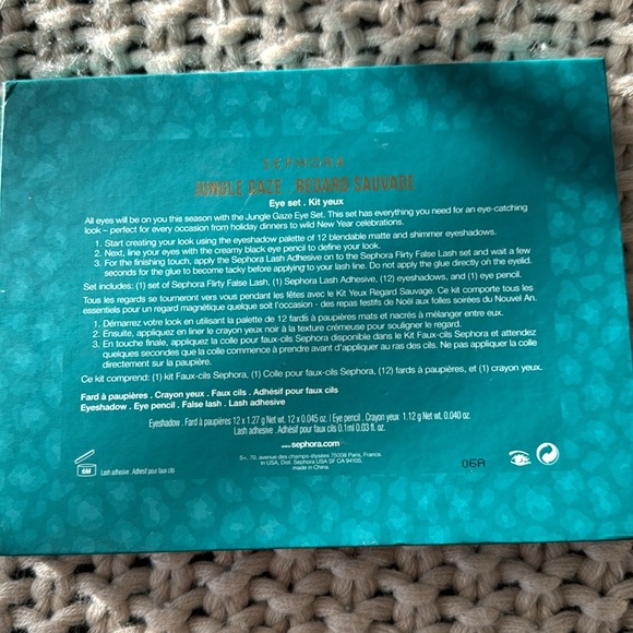 Sephora palette with lashes - Picture 8 of 8